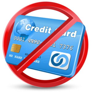 credit card banned