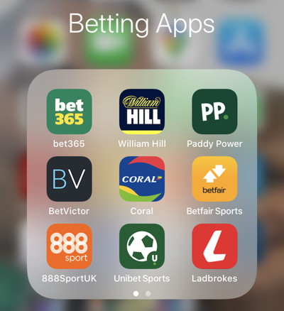 betting apps on phone