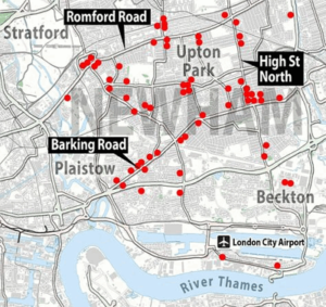 betting shops in newham