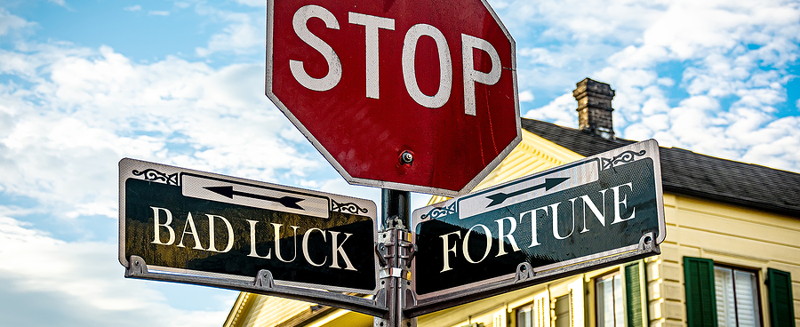 fortune and bad luck signs