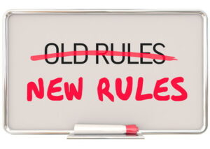 new rules old rules crossed out