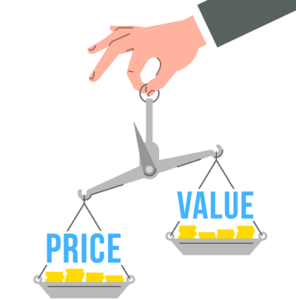 price vs value