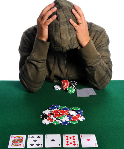 problem gambler