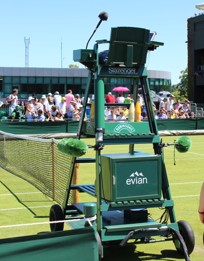 tennis umpires chair at wimbledon