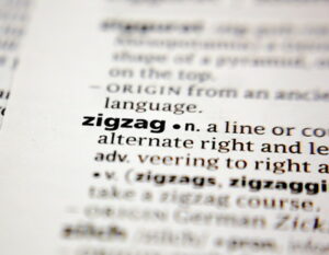 zigzag definition