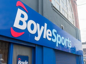 boylesports shop logo close up