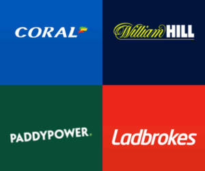 coral ladbrokes william hill paddy power logos