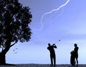golf lightning