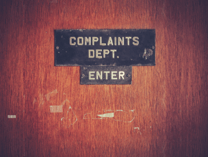 Complaints Department Image