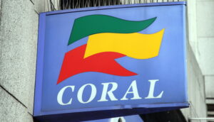 coral sign outside a betting shop