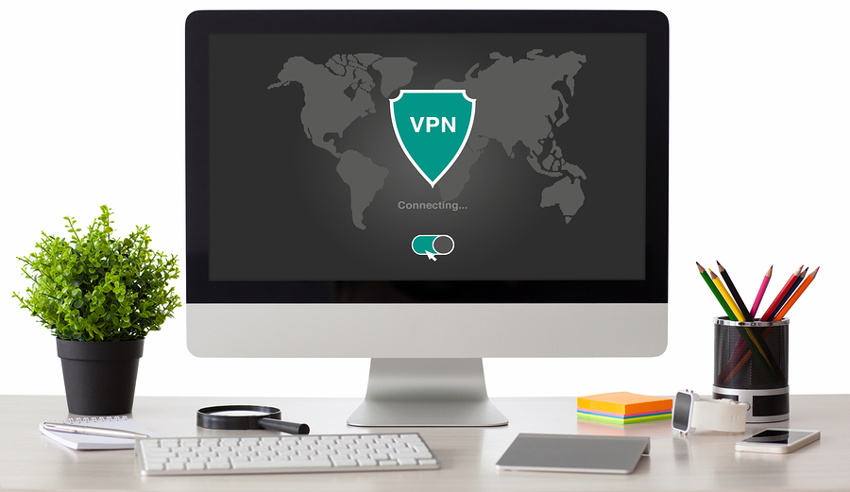 vpn on a desktop computer