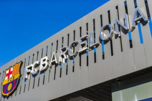 barcelona fc sign and badge