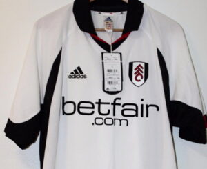 betfair sponsors of Fulham FC in 2002