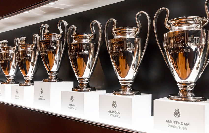 european cup trophy cabinet