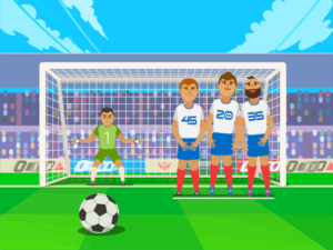 free kick graphic