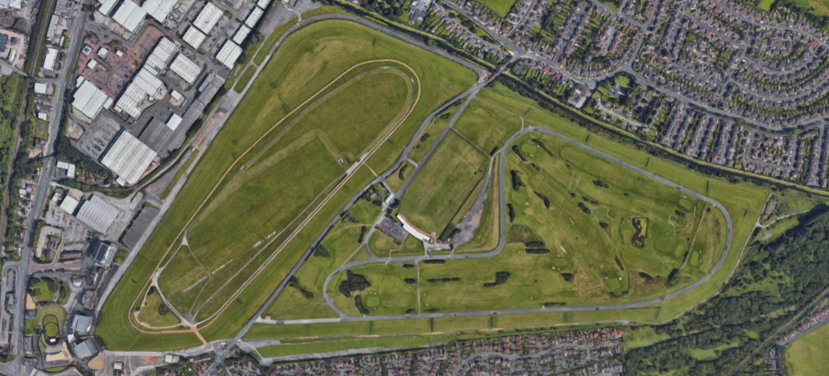 aintree racourse aerial view