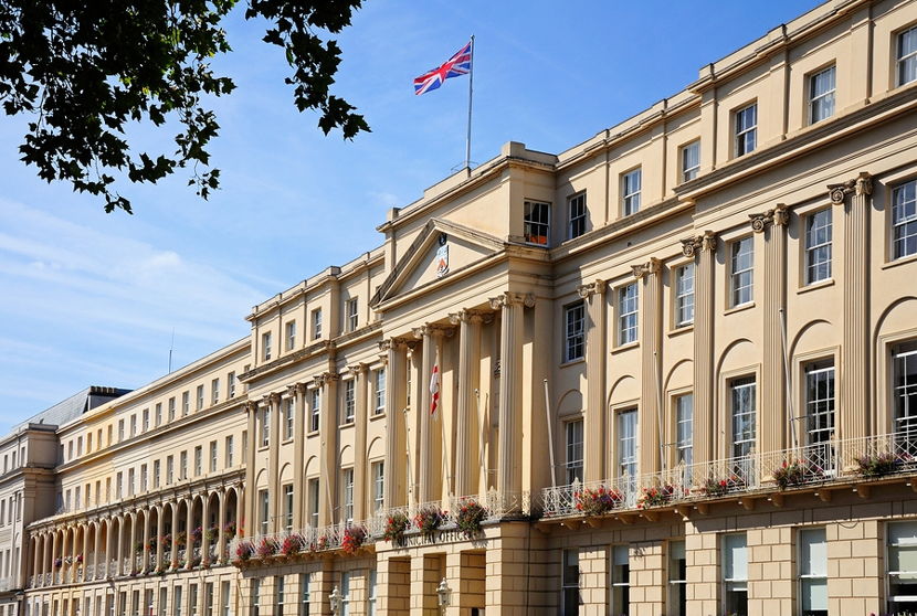 cheltenham spa town municipal offices along the promenade