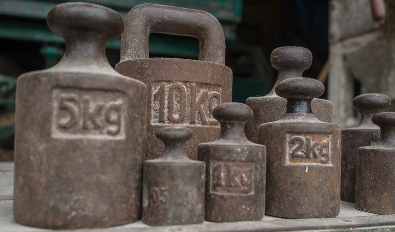 collection of weights