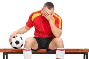depressed footballer