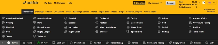 betfair markets 850px