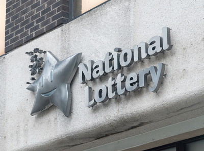 irish national lottery logo on hq dublin