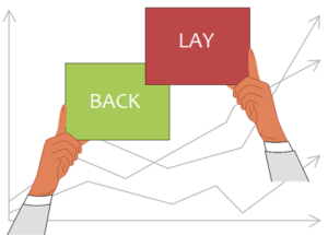 betting exchanges back lay chart arrows