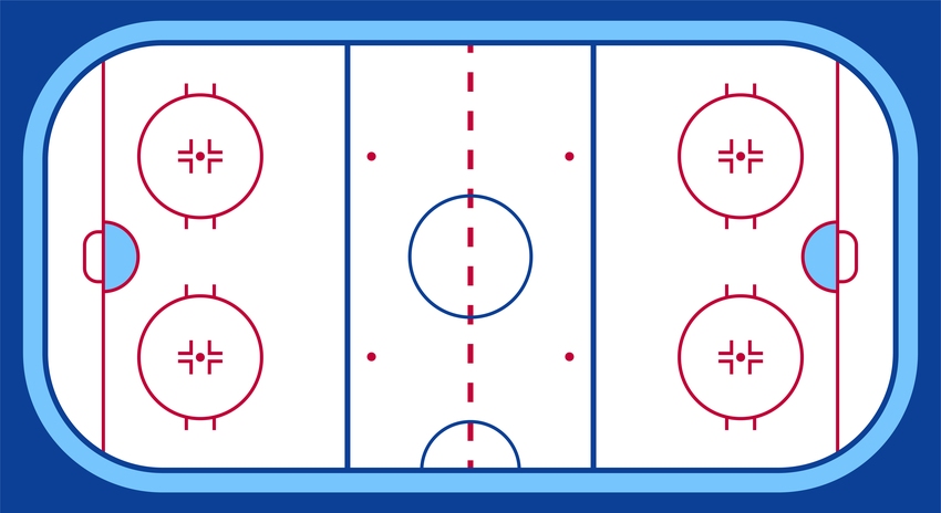 ice hockey rink