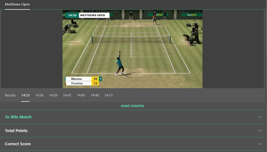 virtual tennis
