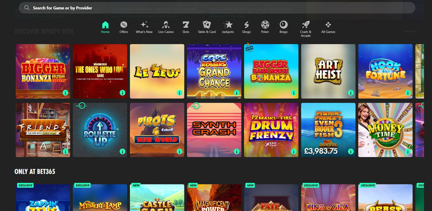 Bet365 Casino 25