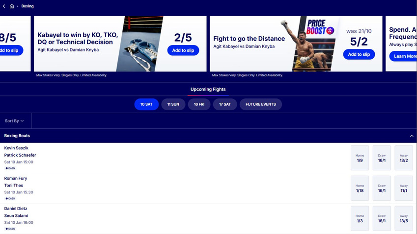 Betfred Site Organisation