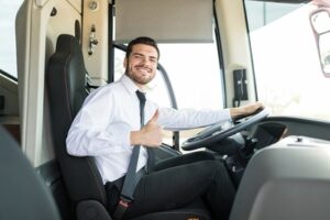 Bus Driver Thumbs Up