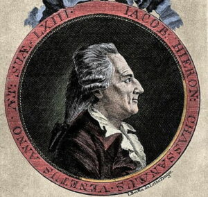 Giacomo Girolamo Casanova de Seingalt medallion portrait