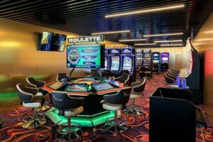 Inside a Casino