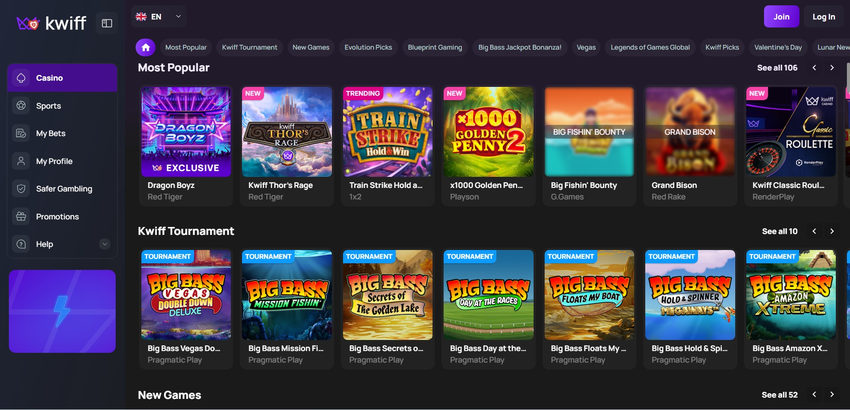 Kwiff Casino 2026