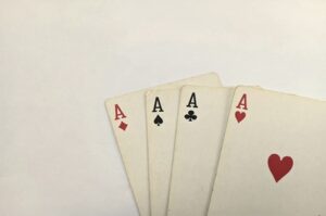 old playing cards