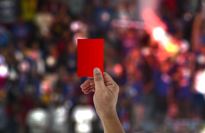 red card